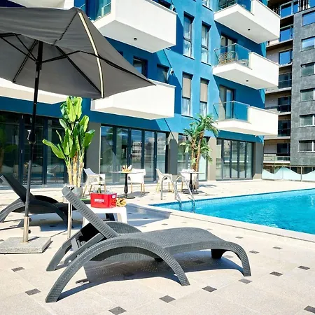Sunny Nord10 Pool & Playground Apartment Mamaia